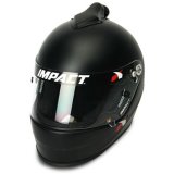 Helmet - 1320 T/A - Full Face - Snell SA2020 - Head and Neck Support Ready - Flat Black - Medium - Each thumbnail 1