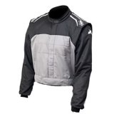 Driving Jacket - Racer 2.4 - SFI 3.2A/5 - Double Layer - Nomex - Black / Gray - 2X-Large - Each thumbnail 1