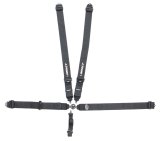 Harness - Racer Series - 5 Point - Camlock - SFI 16.1 - Pull Up Adjust - Bolt-In / Wrap Around - Individual Harness - Black - Kit thumbnail 1