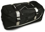 Gear Bag - Crossroads - Roller Wheels - Zipper Closure - Retractable Handle - Impact Logo - Black / White - Each thumbnail 1