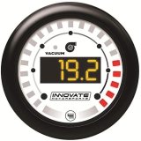 Combination Gauge - MTX-D - Digital - Electric - Boost / Vacuum - Shift Light - 2-1/16 in Diameter - Black / White Face - Each thumbnail 1