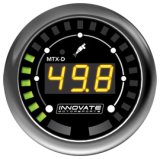 Fuel Pressure Gauge - 0-145 psi - Electric - Digital - 10 Bar Sweep - 2-1/16 in Diameter - Black Face - Each thumbnail 1