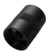 Caster / Camber Gauge Adapter - 5/16-18 in Gauge Bolt to 1-13/16-16 in Thread - Steel - Black Oxide - Intercomp Digital Caster / Camber Gauge - 5 Wide Spindle - Each thumbnail 1
