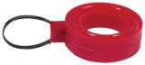 Spring Rubber - Hard - 2.5 to 2.625 in Springs - 1.25 in Height - Polyurethane - Red - Each thumbnail 1