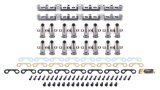 Rocker Arm - Pro Series - Shaft Mount - 1.6 / 1.6 Ratio - Full Roller - Aluminum - Natural - AFR Heads - Small Block Ford - Set of 16 thumbnail 1