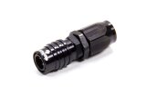 Quick Release Hose End - 2000 Series - Straight - 6 AN Hose to Quick Release Socket - Valved - FKM Seal - Aluminum - Black Anodized - Each thumbnail 1