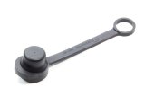 Quick Release Fitting Dust Cap - 5000 Series - 0.75 in Diameter - Press-On - Rubber - Black - Jiffy-Tite 5000 Series Quick Release Plugs - Each thumbnail 1