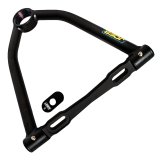 Control Arm - Tubular - Slotted Bushing Style - Upper - 8.25 in Long - 10 Degree - Screw-In Ball Joint - Aluminum / Steel - Black Powder Coat - Each thumbnail 1