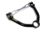 Control Arm - Tubular - Slotted Bearing Style - Upper - 10 in Long - 10 Degree - Screw-In Ball Joint - Aluminum / Steel - Black Powder Coat - Each thumbnail 1