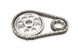 Timing Chain Set - Double Roller - Keyway Adjustable - 0.010 in Shorter - Billet Steel - Small Block Mopar - Kit thumbnail 1