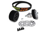Pulley Kit - HTD Belt - Aluminum - Small Block Chevy - Kit thumbnail 1