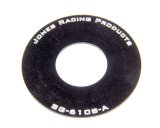 Belt Guide - 1/16 in Thick - 1-1/8 in Hole - Aluminum - Black Anodized - 2-5/8 in Diameter Pulley - Each thumbnail 1