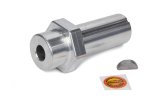 Crankshaft Mandrel - 2.41 in Mandrel Length - Aluminum - Clear Anodized - Small Block Chevy - Each thumbnail 1