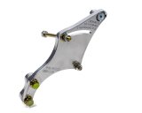 Power Steering Bracket - Driver Side - Block / Head Mount - Aluminum - Natural - Small Block Chevy - Each thumbnail 1