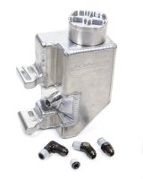 Power Steering Reservoir - Bolt-On - 18 oz - Aluminum - Natural - GM Type 2 Pump - Each thumbnail 1