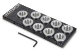 Spark Plug Indexer - 14 mm Flat / Tapered Plugs - Plastic - Aluminum - Black Anodized - Each thumbnail 1