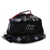 Helmet Bag - Razor - Fleece Lined - Zipper Closure - Polyester - Black / Red / Gray - Each thumbnail 1