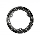 Beadlock Ring - Quick Turn / Bolt-On - 3 Tab - Forged Aluminum - Black Powder Coat - Keizer 10 in Wheels - Each thumbnail 1