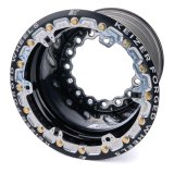 Wheel - 15 x 14 in - 5.000 in Backspace - Wide 5 Bolt Pattern - Beadlock - Aluminum - Black Anodized - Each thumbnail 1