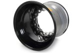 Wheel - Matrix Modular - 15 x 14 in - 5.000 in Backspace - Wide 5 Bolt Pattern - Inner Beadlock - Aluminum - Black Powder Coat - Each thumbnail 1