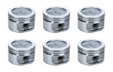 Piston - Silvolite Hyper - 3.642 in Bore - 1.5 x 1.5 x 4.0 mm Ring Grooves - GM V6 - Set of 6 thumbnail 1