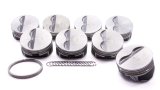 Piston - Claimer Series - Hypereutectic - 4.060 in Bore - 5/64 x 5/64 x 3/16 in Ring Grooves - Minus 5.00 cc - Small Block Chevy - Set of 8 thumbnail 1