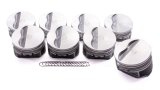 Piston - Claimer Series - Hypereutectic - 4.155 in Bore - 5/64 x 5/64 x 3/16 in Ring Grooves - Minus 5.00 cc - Small Block Chevy - Set of 8 thumbnail 1