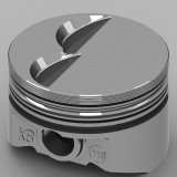 Piston - KB Series - Hypereutectic - 4.040 in Bore - 5/64 x 5/64 x 3/16 in Ring Grooves - Minus 6.50 cc - Small Block Ford - Set of 8 thumbnail 1