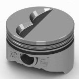 Piston - KB Series - Hypereutectic - 4.040 in Bore - 5/64 x 5/64 x 3/16 in Ring Grooves - Minus 7.00 cc - Small Block Chevy - Set of 8 thumbnail 1