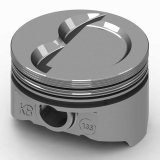 Piston - KB Series - Hypereutectic - 4.030 in Bore - 5/64 x 5/64 x 3/16 in Ring Grooves - Minus 18.00 cc - Small Block Chevy - Set of 8 thumbnail 1