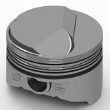 Piston - KB Series - Hypereutectic - 4.250 in Bore - 5/64 x 5/64 x 3/16 in Ring Grooves - Plus 26.00 cc - Big Block Chevy - Set of 8 thumbnail 1