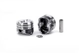 Piston - KB Series - Hypereutectic - 4.150 in Bore - 5/64 x 5/64 x 3/16 in Ring Grooves - Plus 10.00 cc - Pontiac V8 - Set of 8 thumbnail 1