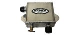 Air-Oil Separator - 5 in Long - 2.625 in Deep - 4 in Tall - 12 AN Male Inlet / Outlet - Aluminum - Natural - Kevko Crankcase Evacuation System - Each thumbnail 1