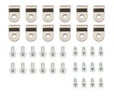 Line Clamp - Single - 0.188 in - Stainless - Natural - Set of 12 thumbnail 1
