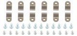 Line Clamp - Single - 0.25 in - Stainless - Natural - Set of 12 thumbnail 1