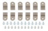 Line Clamp - Single - 0.375 in - Stainless - Natural - Set of 12 thumbnail 1