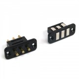 Door Jamb Contact - EZContacts - 3 Contacts - 1 Bottom / 1 Top / 1 Middle - Kit thumbnail 1