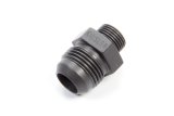 Fitting - Adapter - Straight - 12 AN Male to 8 AN Male - Aluminum - Black Anodized - Each thumbnail 1