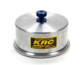 Carburetor Cover - 1/4-20 in Speed Nut - O-Ring Seal - Aluminum - Natural - 5-1/8 in Flange - Each thumbnail 1