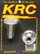 Gas Pedal Stop - Large - 2-1/4 in Adjustment - Aluminum - Clear Anodized - Each thumbnail 1