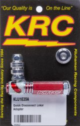 Throttle Linkage Rod - Quick Disconnect - Aluminum - Red Anodized - Each thumbnail 1