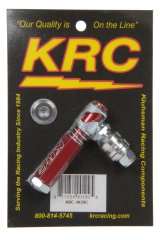 Throttle Linkage Rod - Quick Disconnect - Aluminum - Red Anodized - Each thumbnail 1