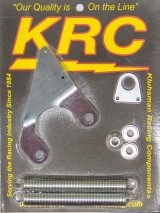 Throttle Return Spring Kit - Manifold Mount - Brackets / Springs / Hardware - Steel - Zinc Oxide - Universal - Kit thumbnail 1