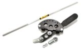 Shifter Assembly - 1 Lever - Floor Mount - Aluminum - Black Anodized - Powerglide - Kit thumbnail 1