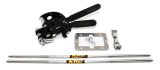Shifter Assembly - 2 Lever - Floor Mount - Aluminum - Black Anodized - Bert Transmissions - Kit thumbnail 1