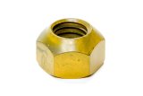 Lug Nut - 5/8-11 in Right Hand Thread - 1 in Hex Head - 45 Degree - Open End - Steel - PTFE Coated - Reflective Yellow - Set of 20 thumbnail 1