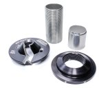 Coil-Over Kit - 5 in OD Spring - 2 in Shock - 5 in Sleeve - Aluminum - Black / Clear Anodized - QA1 Shocks - Kit thumbnail 1