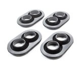Sprint Car Air Box Seal - Rubber - Black - Kinser Air Box - Set of 4 thumbnail 1