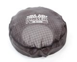 Air Box Wrap - Pre Filter - Round - 14 in Diameter - Top - Kinsler Logo - Polyester - Black - Each thumbnail 1