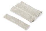 Spark Plug Boot Sleeve - KoolSox - 0.75 in Diameter - 8 in Long - Braided Fiberglass - Silver - Set of 8 thumbnail 1